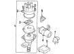 1998 Chevy Tracker Distributor Diagram - 91172597