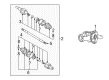 Chevy Uplander Differential Diagram - 88894200