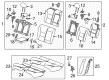 2018 Chevy Volt Seat Cushion Pad Diagram - 84051432