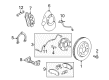 2015 Chevy Silverado 1500 Brake Backing Plate Diagram - 20971876