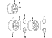 1996 GMC K1500 Suburban Spare Wheel Diagram - 9592244