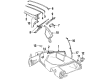 1993 Oldsmobile Cutlass Supreme Convertible Top Motor Diagram - 12521734