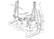 1985 GMC K3500 Seat Belt Diagram - 15619832