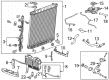 2016 GMC Canyon Radiator Diagram - 84910548