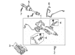 2010 Pontiac G6 Steering Shaft Diagram - 20821325