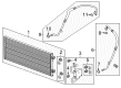 2015 Cadillac ELR Transmission Oil Cooler Hose Diagram - 22781269