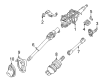 2023 Cadillac CT4 Steering Shaft Diagram - 84444683