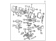 GMC Sierra 1500 HD Seat Cushion Pad Diagram - 19330710