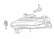 2021 Chevy Camaro Fog Light Diagram - 84756153