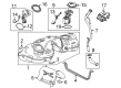 Cadillac CTS Fuel Filler Hose Diagram - 84218992