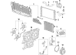 Cadillac Escalade Fan Blade Diagram - 84580369