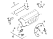 Chevy Aveo Door Striker Diagram - 96327157