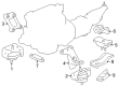 Pontiac Solstice Engine Mount Bracket Diagram - 15876977