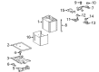 Pontiac Battery Cable Diagram - 19204243