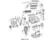 Pontiac Grand Am Timing Chain Guide Diagram - 24572015