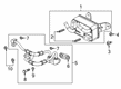 2022 Chevy Silverado 1500 LTD Transmission Oil Cooler Hose Diagram - 85563686