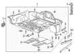 2014 Chevy Corvette Floor Pan Diagram - 23294287