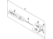 1986 Buick LeSabre Axle Shaft Diagram - 26003284