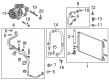 Chevy Spark A/C Hose Diagram - 42475148