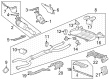 2011 Cadillac DTS Exhaust Flange Gasket Diagram - 21992620