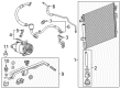 2018 GMC Canyon A/C Compressor Diagram - 84635625