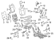 Saturn Outlook Seat Cushion Pad Diagram - 15899651