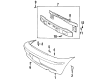 1999 Chevy Metro Bumper Diagram - 91173988