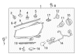 GMC Acadia Limited Headlight Diagram - 19433926