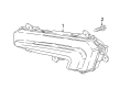 2017 Chevy Malibu Fog Light Diagram - 84525421