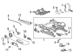 2023 Buick Encore GX Seat Cushion Pad Diagram - 42743431