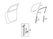 Chevy Traverse Window Channel Diagram - 20945305
