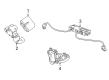 Chevy Parking Assist Distance Sensor Diagram - 23139488