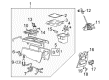 2005 Hummer H2 Center Console Base Diagram - 88986338