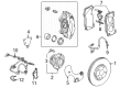 2023 Chevy Corvette Hydraulic Hose Diagram - 85560987