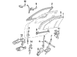 1991 Cadillac Seville Window Regulator Diagram - 20377439