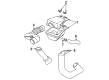 1992 Chevy Cavalier Air Intake Coupling Diagram - 10156040