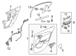 2016 Chevy SS Weather Strip Diagram - 92292206