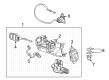 Chevy Corvette Tailgate Lock Diagram - 84837527