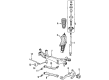 Saturn LS Shock And Strut Mount Diagram - 15141454