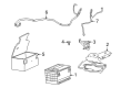 2002 Saturn L200 Battery Cable Diagram - 21019684