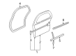 2004 Buick Century Weather Strip Diagram - 10414617