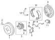 2019 Chevy Spark Brake Dust Shields Diagram - 42550407