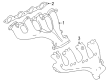 2009 Hummer H3T Exhaust Heat Shield Diagram - 12597916