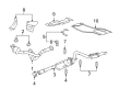 2008 GMC Sierra 3500 HD Muffler Diagram - 25929101