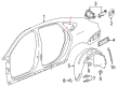 2017 Chevy Impala Fuel Filler Housing Diagram - 23211674