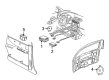 2002 Pontiac Montana Car Speakers Diagram - 16268161