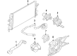 2008 Saturn Astra Fan Shroud Diagram - 13126384