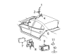 2009 Saturn Aura Antenna Diagram - 20842596