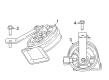 2023 Chevy Blazer Horn Diagram - 84782549