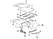 1993 Cadillac 60 Special Door Seal Diagram - 25617411